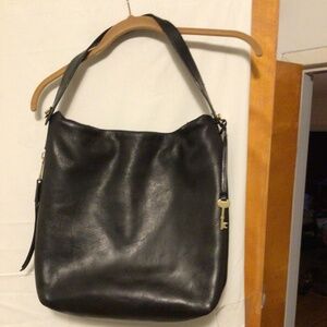 FOSSIL Leather hobo bag